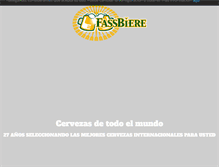 Tablet Screenshot of fassbiere.com